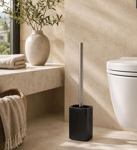Home Deco and More Powder Coated Square Toilet Brush - 9.0x38.4 Cm, Packshot View