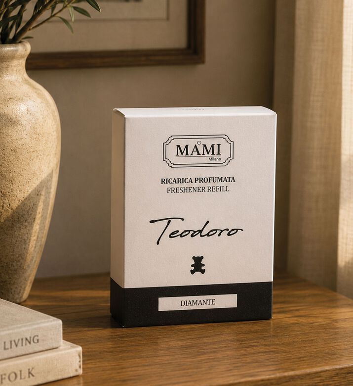Baci Milano Teodoro Diamond Diffuser Refill, Packshot View