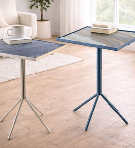 Home Deco and More Simon Square-shaped Side Table, Packshot View