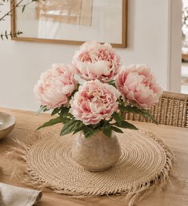 Edg Peonia Cest Faux Flower, Pink, Packshot View