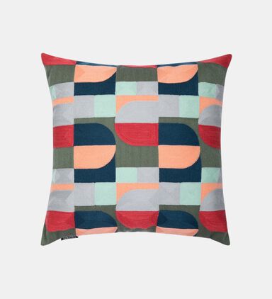 Harmony Cotton Embroidered Filled And Vaccumed Cushion