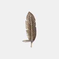 Metal Leaf-shape Candle Holder 45 Cm