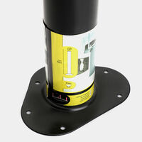 Acetate Table Round Leg