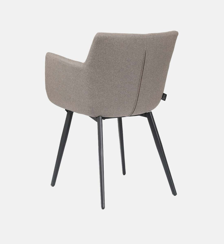 Home Deco and More Camron Fabric Dining Arm Chair, Packshot View