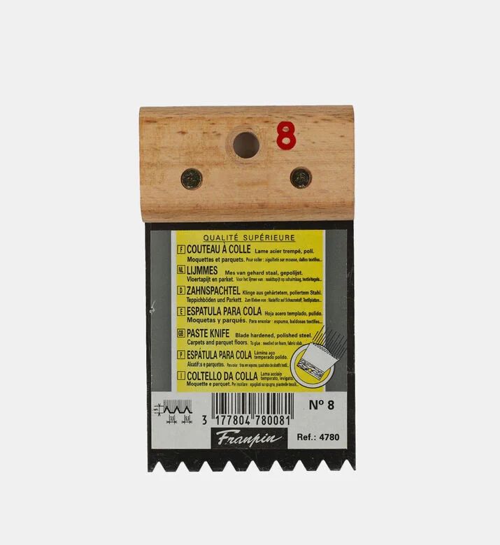 Franpin Paste Knife Trapezoidal Blade 8 Cm, Packshot View