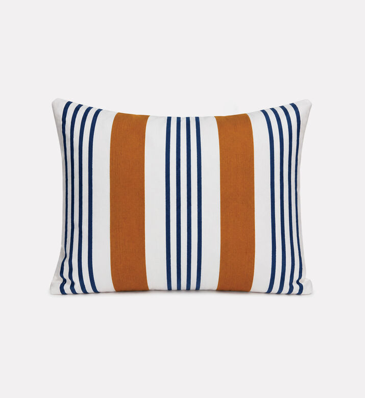 Home Deco and More Striped Rectangular Cushion, Packshot View