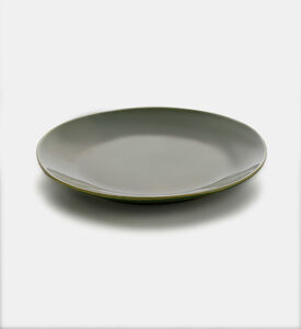 Home Deco and More Ceramic Glossy Dinner Plate, Packshot View