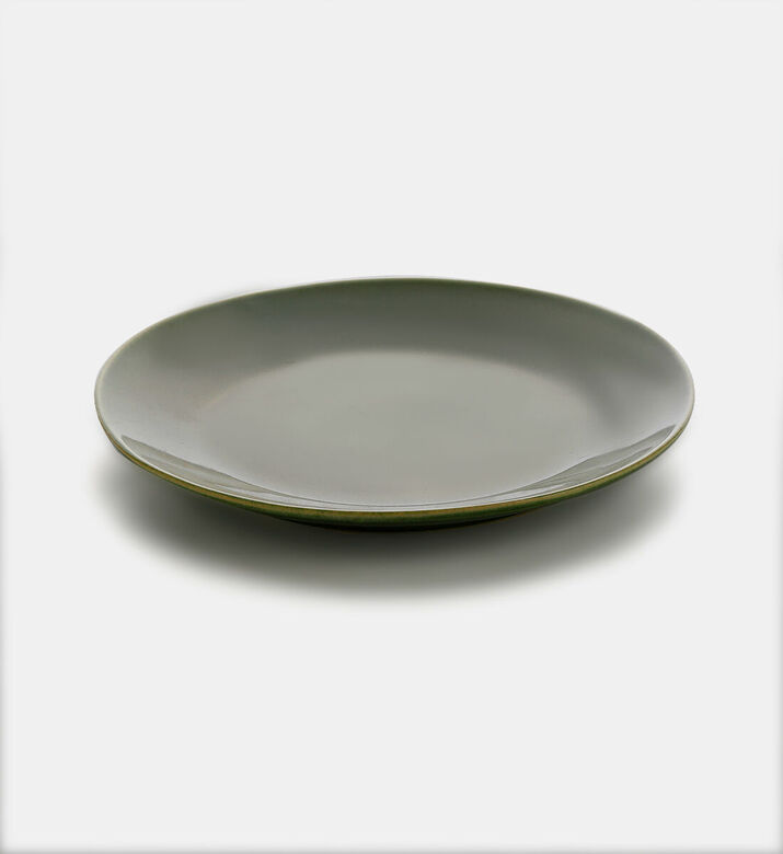 Home Deco and More Ceramic Glossy Dinner Plate, Packshot View