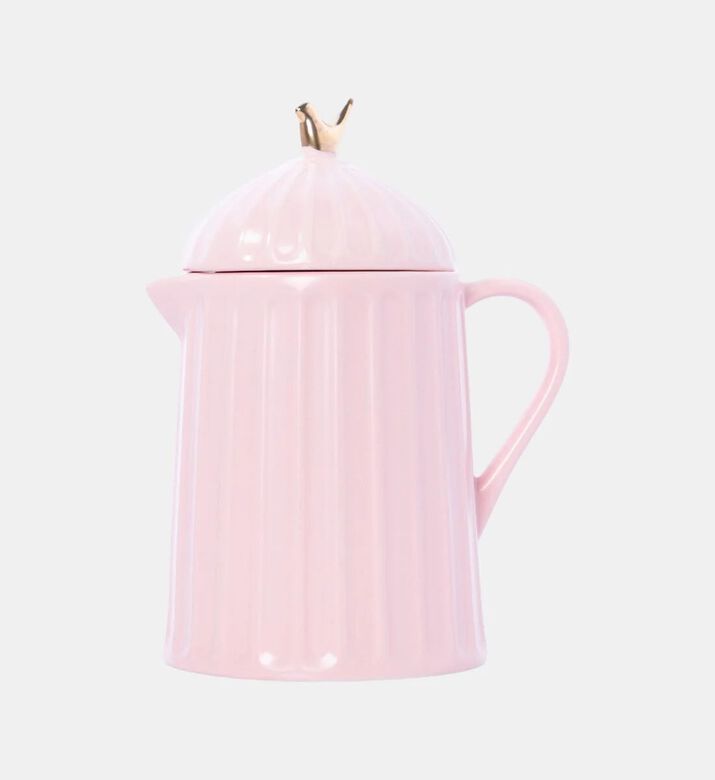 Home Deco and More Bird Coll 3-piece Coffee Set, Pink, Packshot View