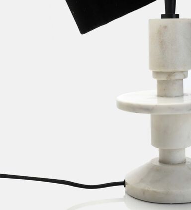 Lattoo Drum Marble Table Lamp