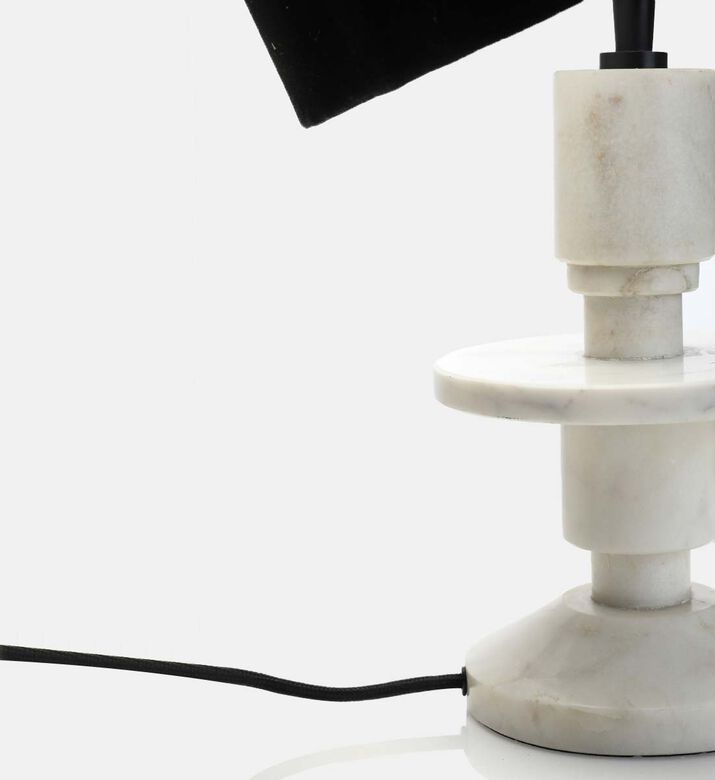 Lattoo Drum Marble Table Lamp
