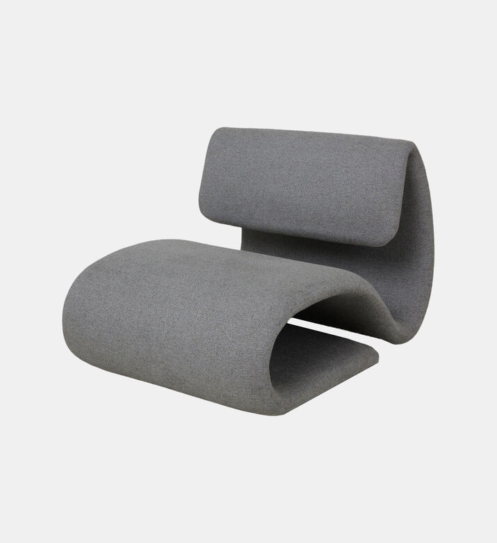 Dubna Boucle Fabric Lounge Chair