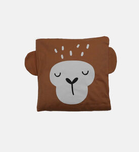 Home and Styling Square-shape Cushion, Monkey, Packshot View