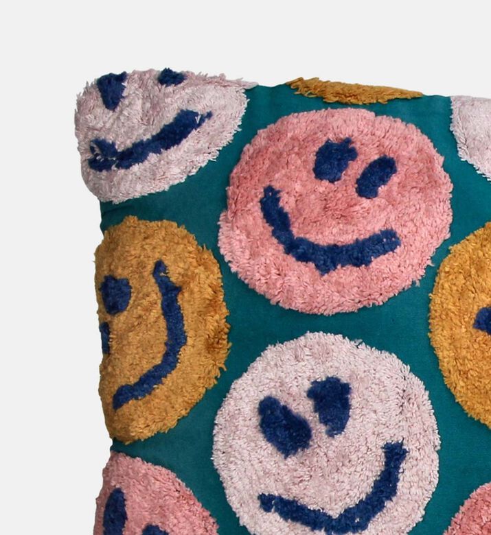 Smiley Cotton Cushion