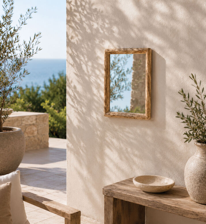 Home Deco and More Mango Wood Photo Frame, Packshot View
