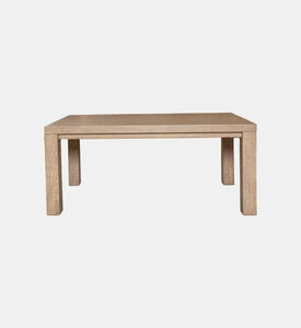 Home Deco and More Rafter Wood Dinning Table, Packshot View