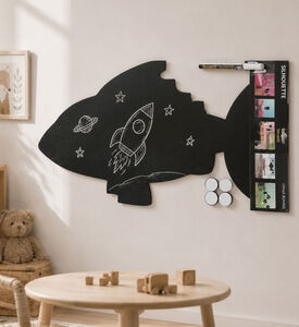 Securite Fish-shape Wall Chalkboard, Packshot View