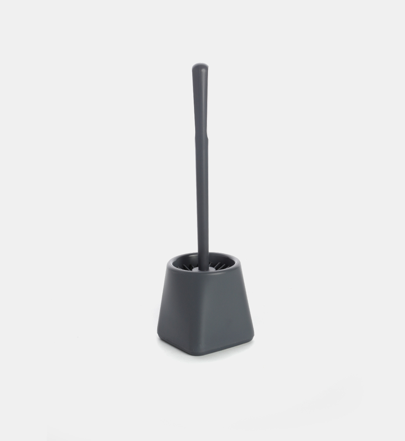 Plastic Lid Silicone Toilet Brush
