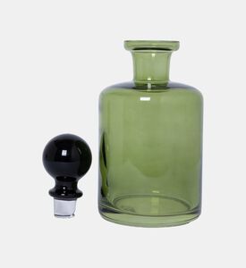 Baci Milano Dress The Table Whiskey Bottle, Green, Packshot View