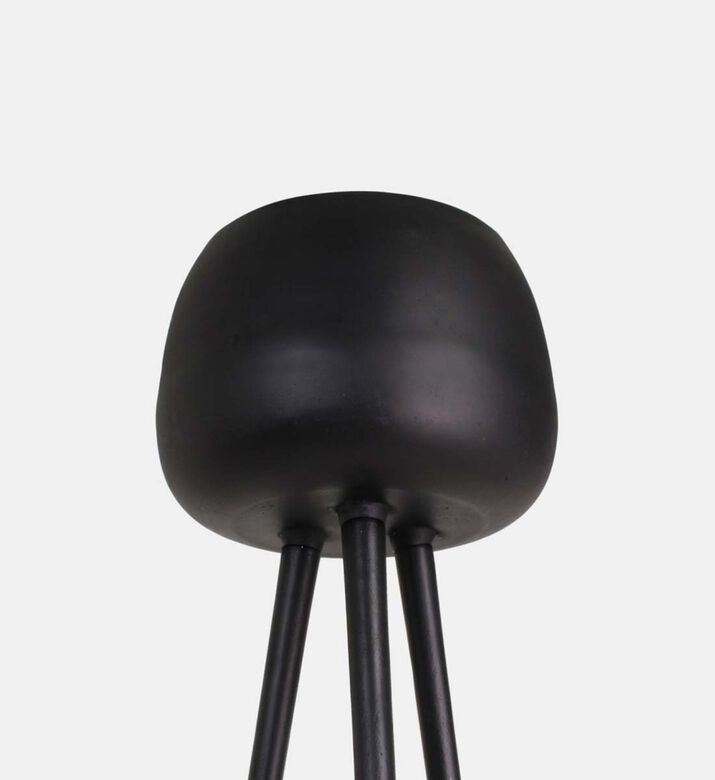 Aluminum Footed Round Planter