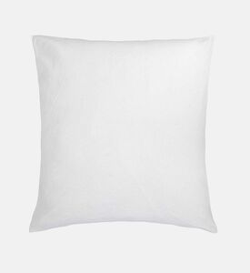 Home Deco and More Ory Cotton Pillow Case, White, 60x60-cm, Packshot View