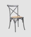 Birch Wood Cross-back Dining Chair