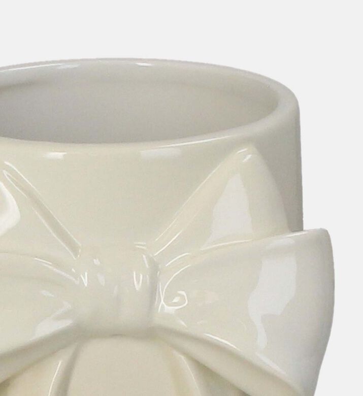 Bow Stoneware Vase