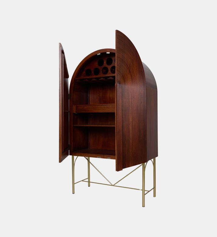 Pillar Mango Wood Cabinet