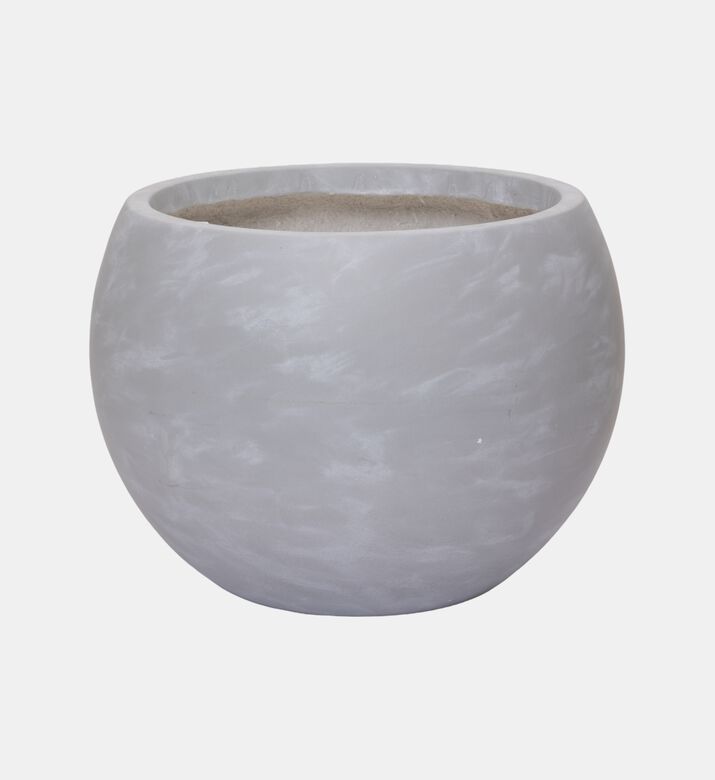 Fiber Clay Textured Planter