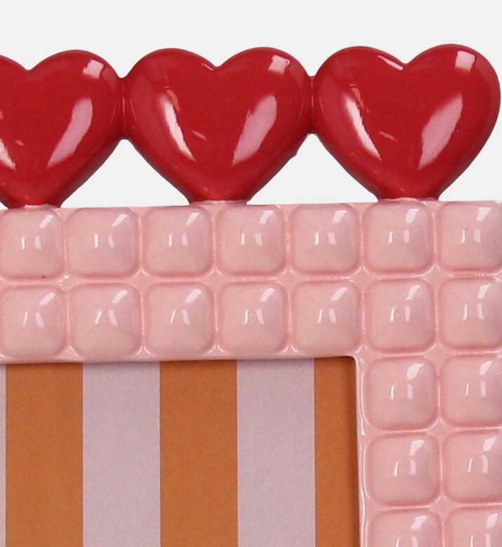 Heart Polyresin Photo Frame
