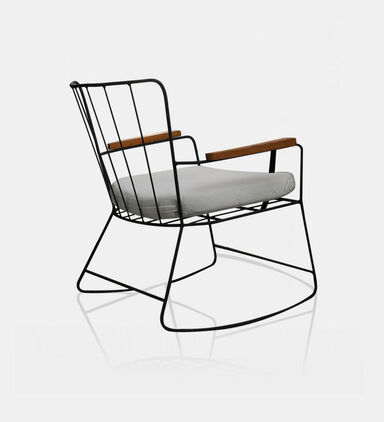 Avonica Iron Base Rocking Chair