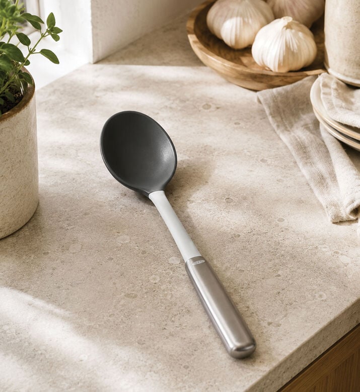 Oxo Steel Silicone Head Cooking Spoon, Packshot View