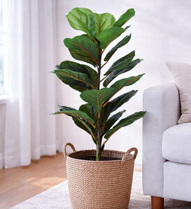 Home Deco and More Leaf Design Artificial Plant-in-pot, Packshot View