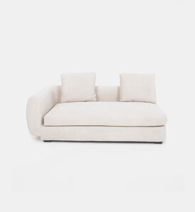 Home Deco and More Marley Left-sided Sofa Corner, Beige, Packshot View