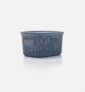 Plastic Square Lidded Storage Box