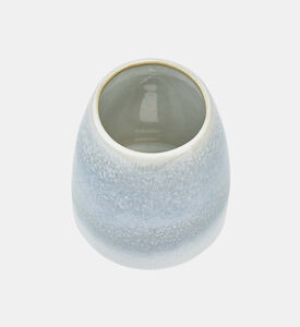 Aquanova Figo Ceramic Toothbrush Holder, Blue, Packshot View