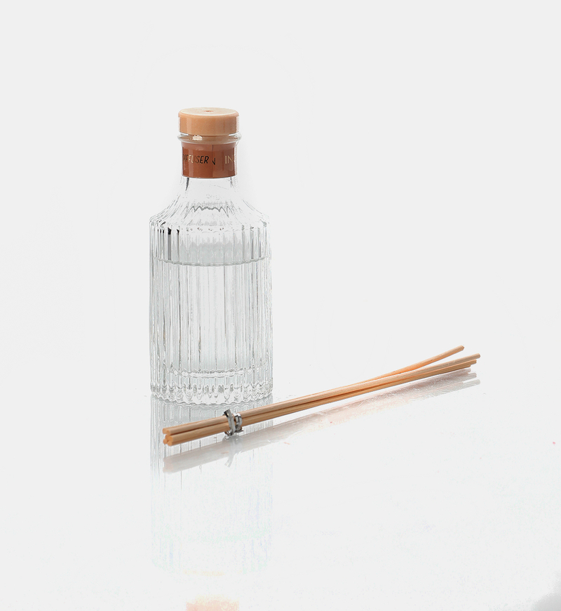 Velvet Tube Box Rattan Sticks Diffuser Set