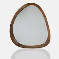 Mango Wood Organic Frame Mirror