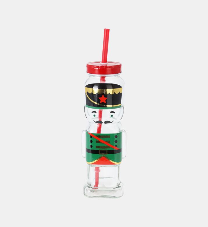 Home Deco and More Glass Drinking Nutcracker, Packshot View