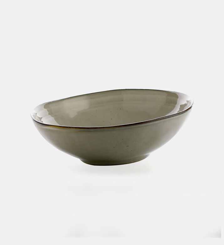Home Deco and More Classic Ceramic Rimmed Bowl, Packshot View