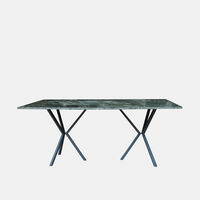 Parson Marble Iron Dinner Table
