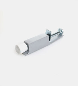 Cime Stainless Steel Argent Door Stopper, Packshot View
