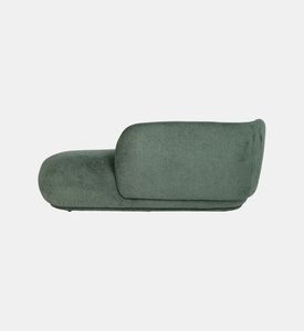 Home Deco and More Lectus Serpentine Lounge Sofa, Green, Packshot View