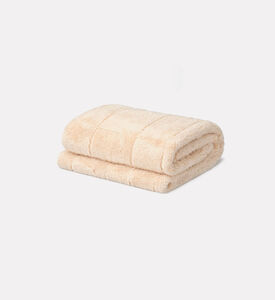 Home Deco and More Plaid Layered Blanket, Beige, Packshot View