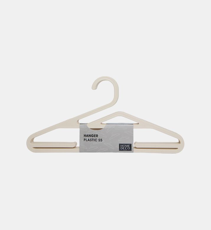 Home Deco and More Plastic Clothes Hanger, Packshot View