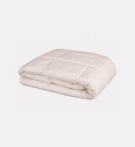 Home Deco and More Uma Cotton Comforter, White, 140x200-cm, Packshot View