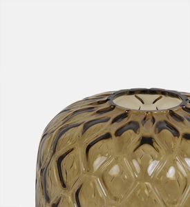 Light and Living Carino Glass Round Flower Vase, Packshot View