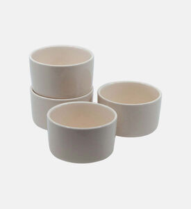 Salt and Pepper Scandi Stoneware Ramekin Set 10x6 Cm, Packshot View