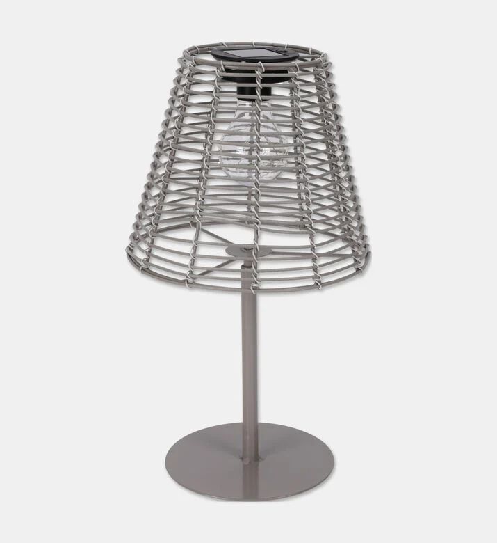 Home Deco and More Metal Solar Table Lamp, Packshot View
