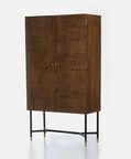 Isa Mango Wood Rectangular Cabinet
